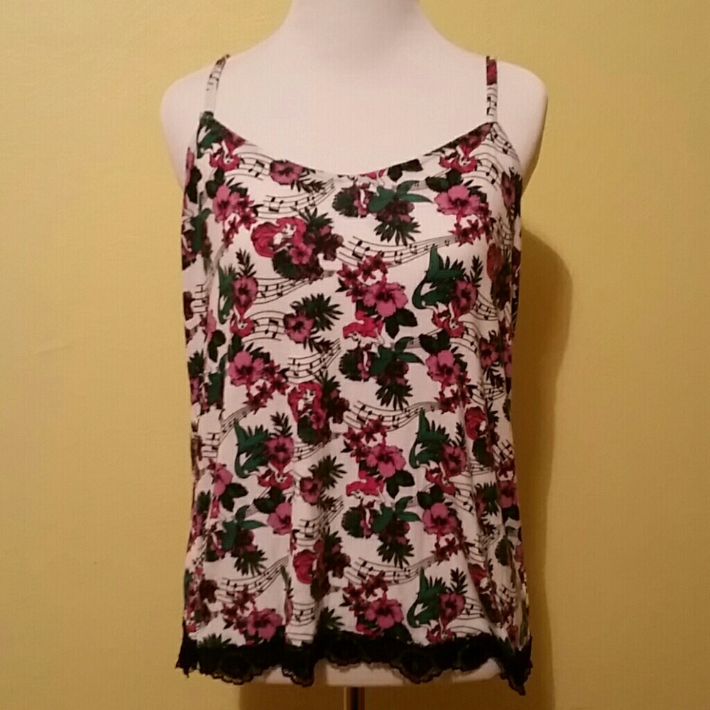 The Little Mermaid Spaghetti Strap Tank